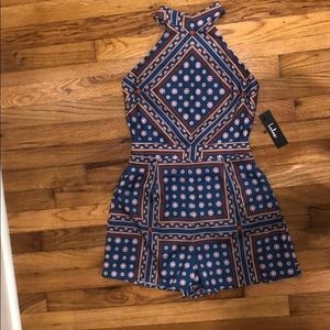 Adorable lined romper!